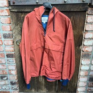 Vintage Rust Red Anorak Jacket
